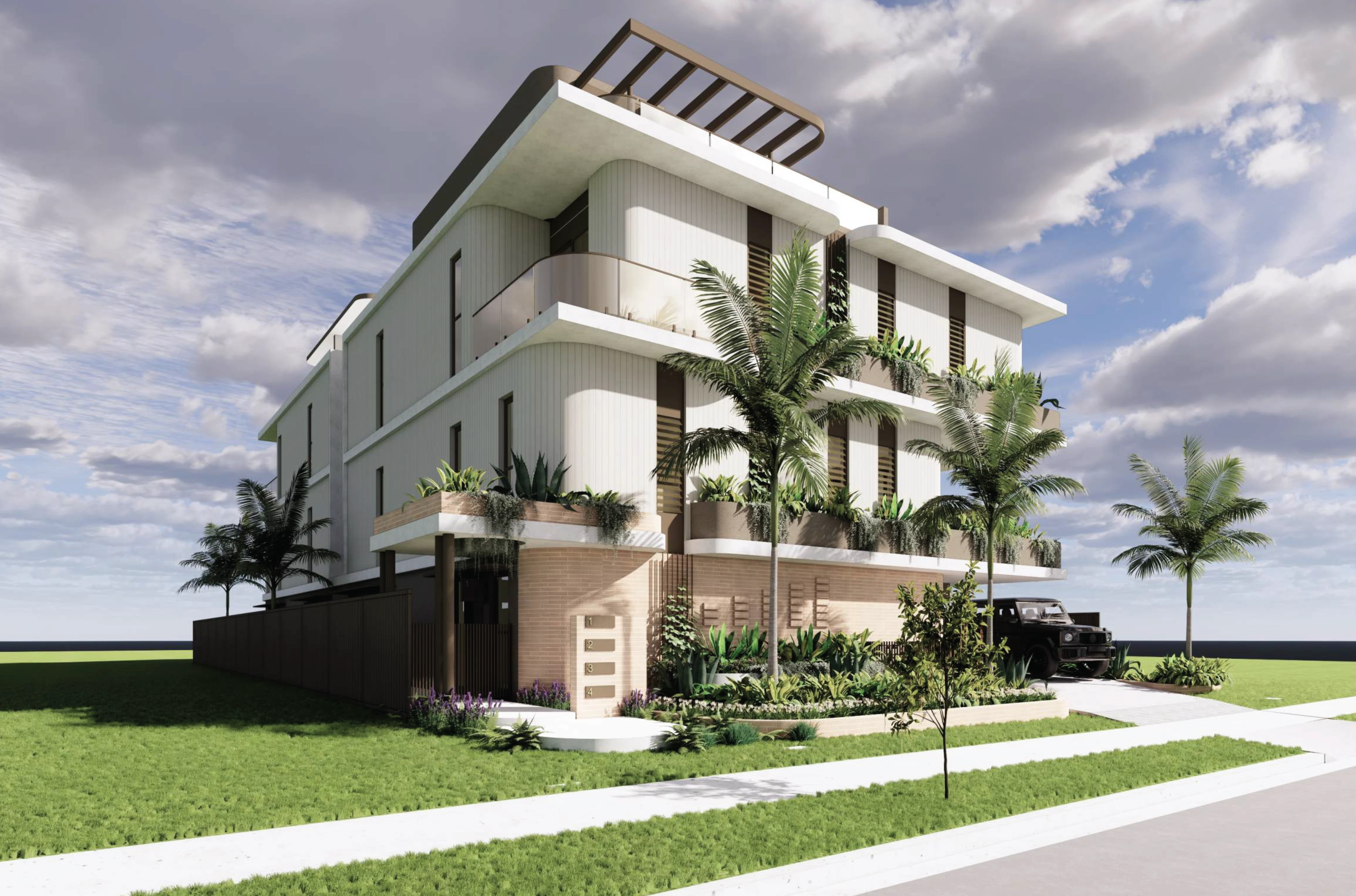 85 Mountain View architectural render three